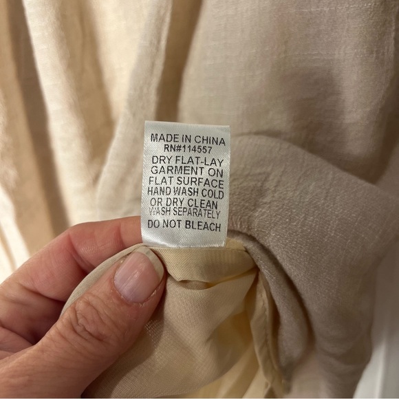 THML Cream and Blue Boho Patterned Halter Dress Sz S NWT - Picture 6 of 12